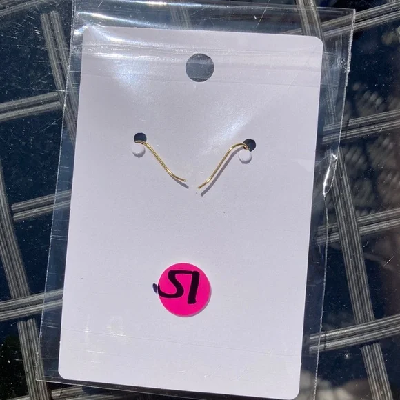 51.   “Pumpkin” earrings. - Picture 2 of 2